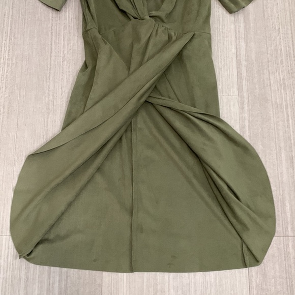 Kensie green suede pullover dress - Picture 13 of 13